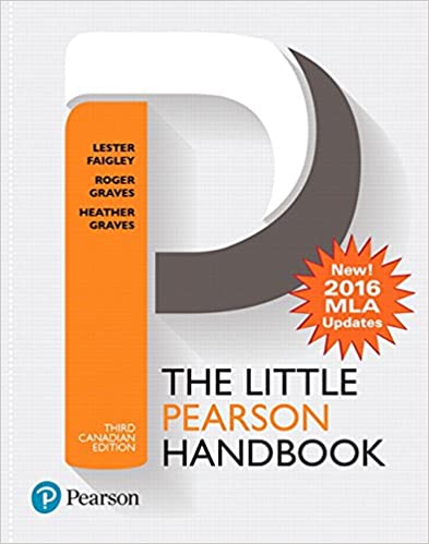 The Little Pearson Handbook (3rd Canadian Edition) - Orginal Pdf